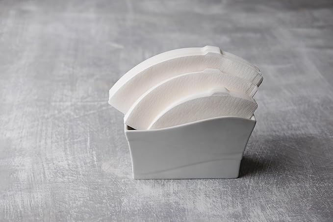 Hario V60 Paper Coffee Filter, Size 02, White, 100ct Box