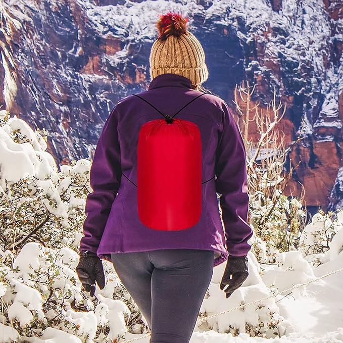 Camping Sleeping Bags for Adults Kids Portable Waterproof Lightweight Sleeping Bag 4 Seasons Winter, Fall, Spring, Summer Backpacking Hiking Mountaineering Indoor Outdoor Use