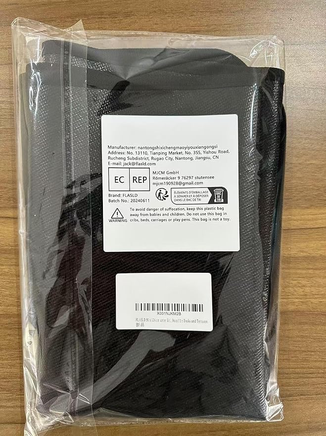 FLASHD 36x48' Double-Sided Fireproof Mat for Outdoor Grill & Fire Pit. Oil & Waterproof BBQ Protector