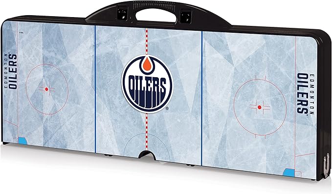 PICNIC TIME NHL Unisex-Adult NHL Picnic Table Portable Folding Table with Seats