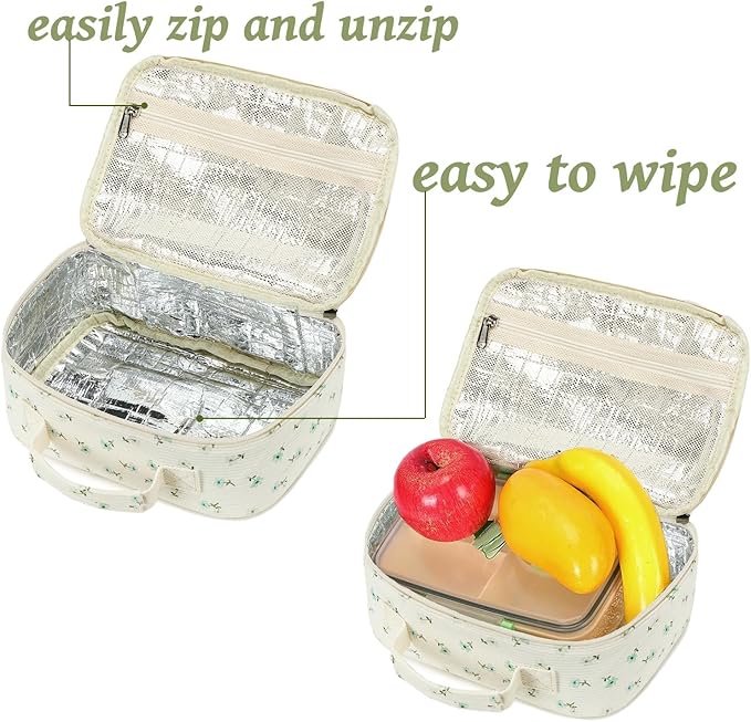 CAMTOP Lunch Box Kids Insulated Lunch Bag Small Cooler Thermal Meal Thermal lunchbox for Girls Boys School Picnics