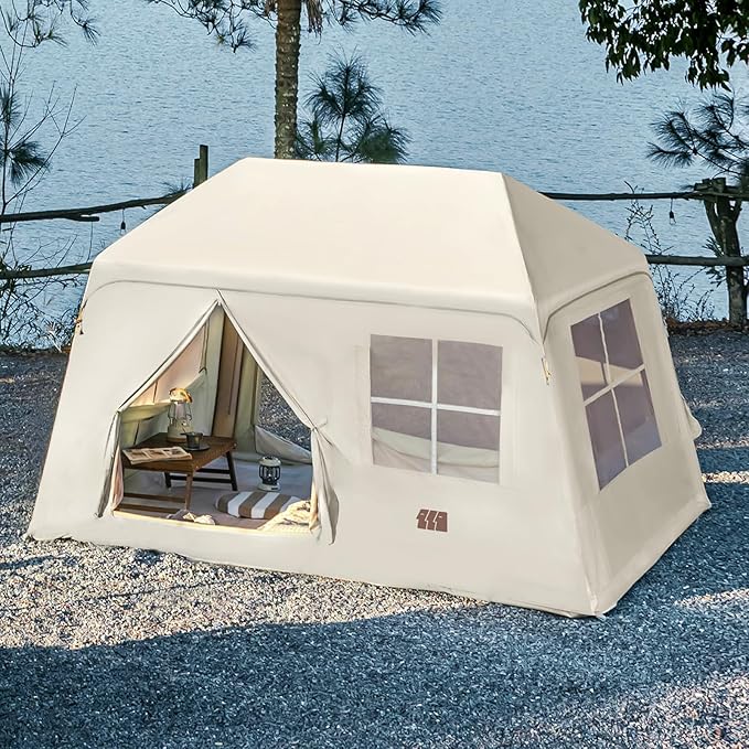 Inflatable Tents for Camping, Large Blow Up Tents for Camping Easy Set Up