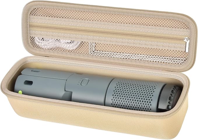 Boobowl Case Compatible with BYSOU/for AsFrost/for SupeDesk/ for Outask Camping Light Telescopic and Collapsible Night Mobile Lighting Battery, Outdoor Camping Lantern Bag (Box Only) (Brown)