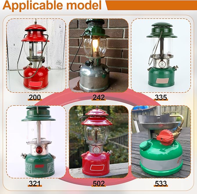 Camping Kerosene Lamp Silicone Tank Base Protector Gasket for Coleman Lanterns, Scratch-Resistant, Enhanced Stability Camping Lantern Part,Suitable for Coleman Lanterns 200.242.335.321.502,533