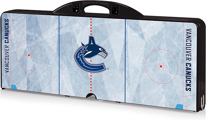 PICNIC TIME NHL Unisex-Adult NHL Picnic Table Portable Folding Table with Seats