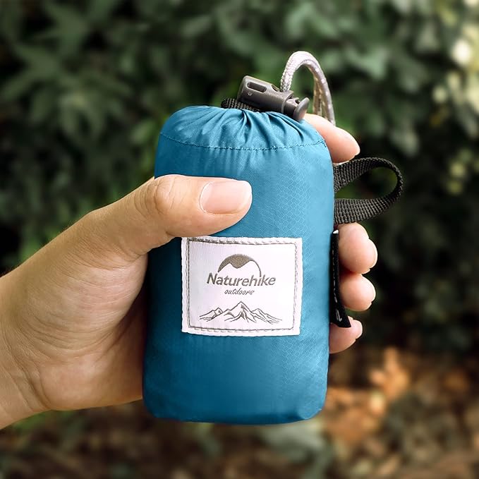 Naturehike 18L Lightweight Hiking Backpack, Waterproof Camping Packable Backpack Ultralight for Travel, Airplane, Small Hiking Daypack for Adults, Blue