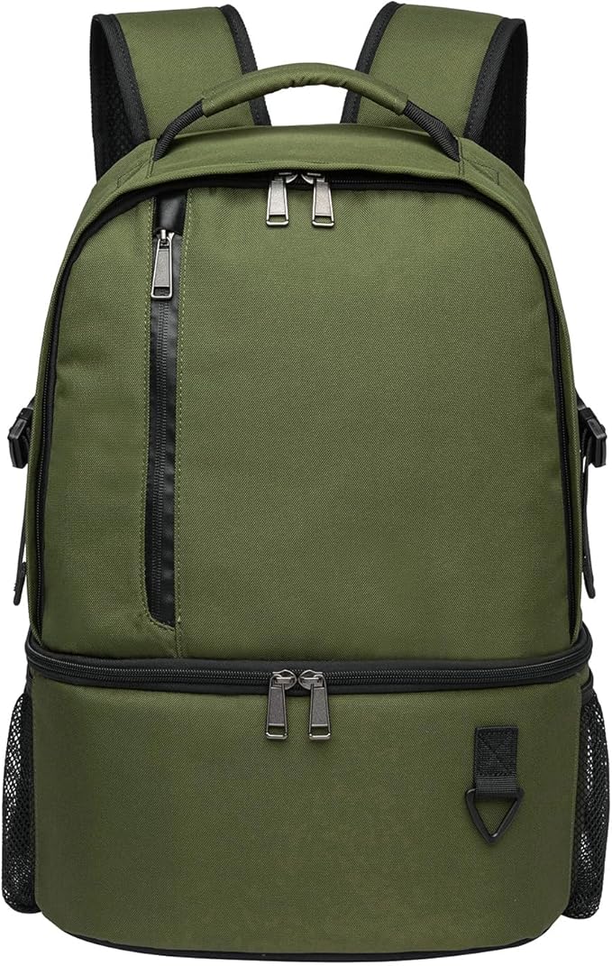 TUGUAN Insulated Cooler Backpack 38/42 Cans Double Deck Leakproof Lightweight Soft Lunch Backpack Small Cooler Bag Beach Picnic