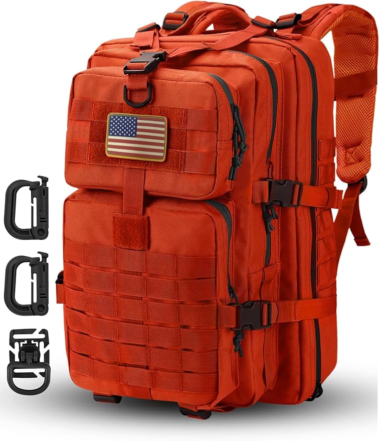 MOLLE Assault Pack, Tactical Backpack Military Army Camping Rucksack, 3-Day Pack