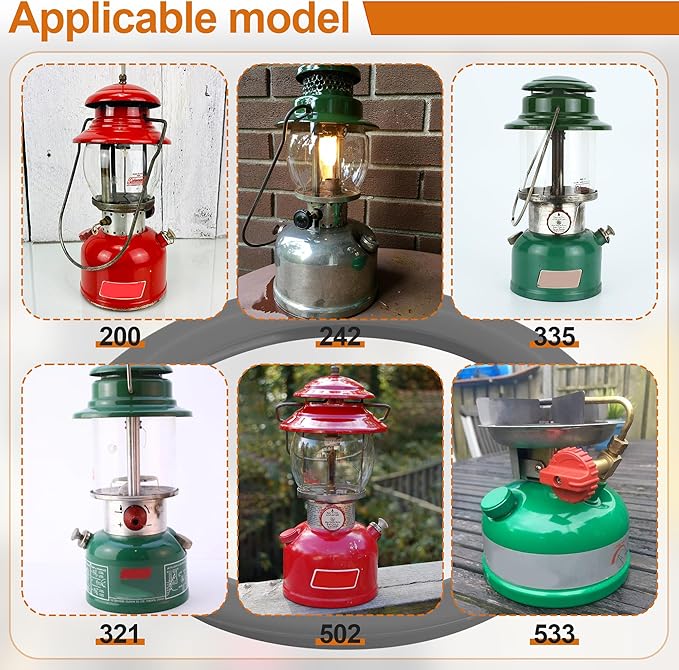 Camping Kerosene Lamp Silicone Tank Base Protector Gasket for Coleman Lanterns, Scratch-Resistant, Enhanced Stability Camping Lantern Part,Suitable for Coleman Lanterns 200.242.335.321.502,533