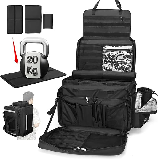 Patrol Bag Law Enforcement, Car Organizer for Vehicle, Police Officer Duty Gear Backpack with Multiple Functional Storage Space