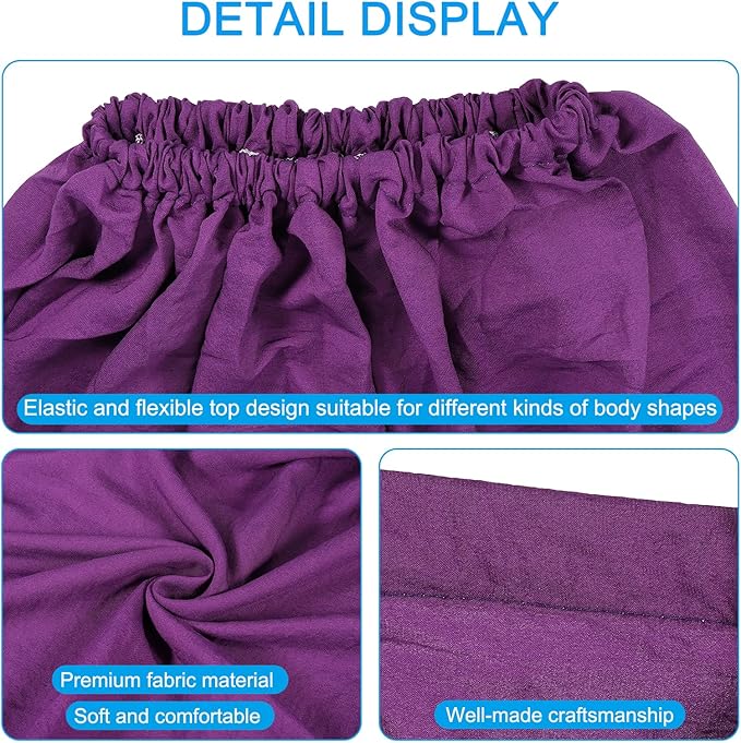 PATIKIL Portable Dressing Room, 1.3Meter Length Instant Dressing Cover Up Changing Tent Privacy Shelter for Beach Boating Camping Competition, Purple