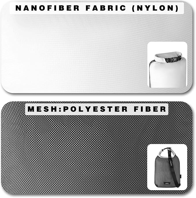 Waterproof dry sack Lightweight Dry Bag Soft and comfortable stuff sacks for backpacking Rafting Boating Camping (Dark bule, 4L 8L)