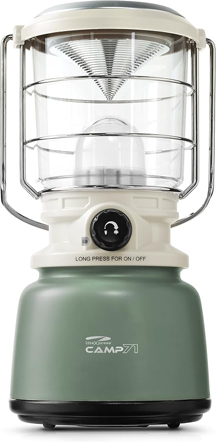 LiteXpress LXL907078B Camp 71 Lantern Lights with 1000 Lumen Light Output