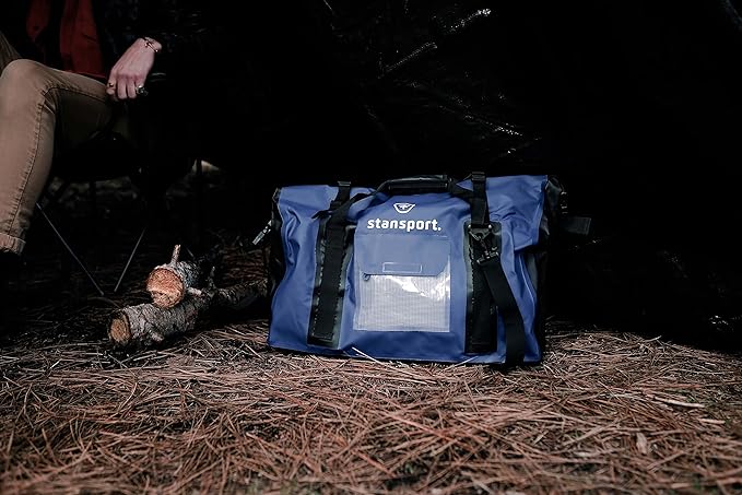 Stansport Waterproof Dry Gear Duffel Bag - 65 Liter (19.82 Gallon)
