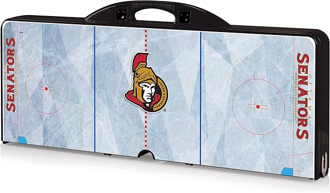 PICNIC TIME NHL Unisex-Adult NHL Picnic Table Portable Folding Table with Seats