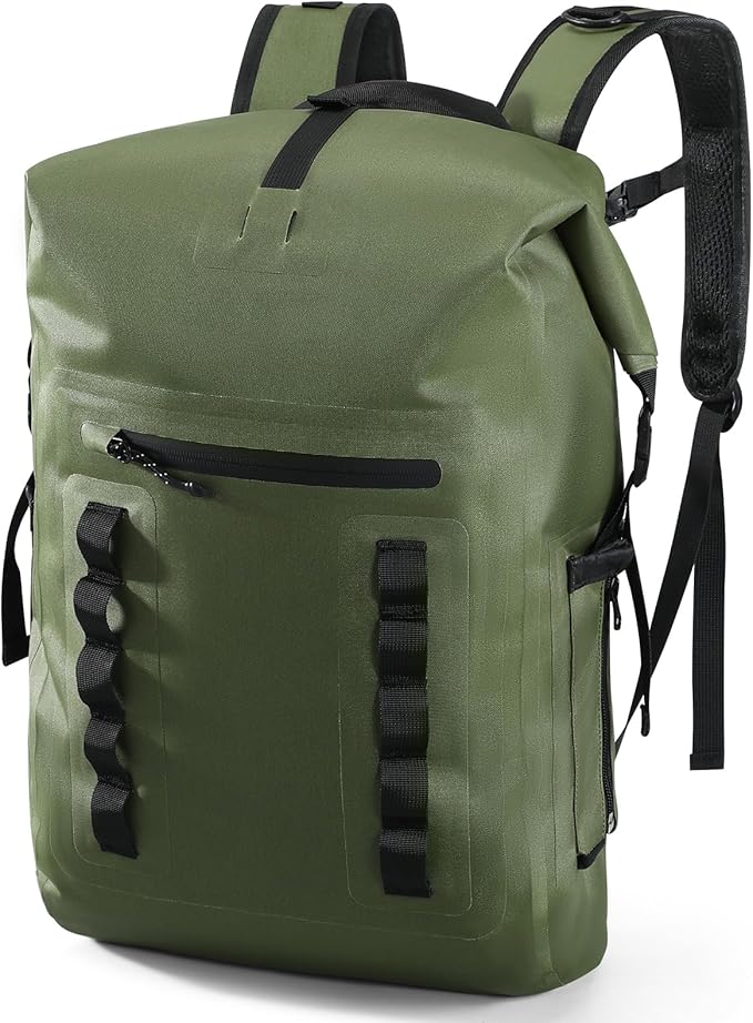 Haimont Waterproof Dry Backpack 30L TPU Lightweight Roll Top Dry Bag for Men Women, Beach, Kayaking, Travel, Hiking
