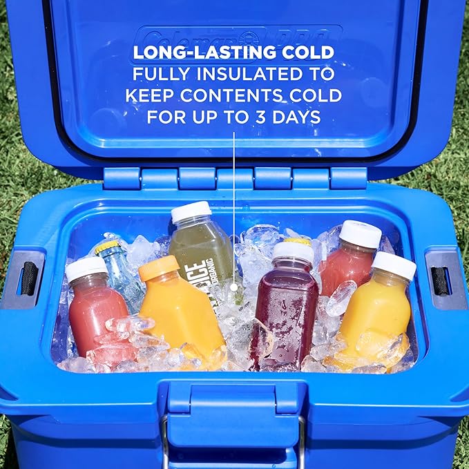 Coleman Pro 25qt Ultra-Light Premium Hard Cooler, Extra-Thick Insulation Keeps Ice up to 3 Days, 36-Can Capacity