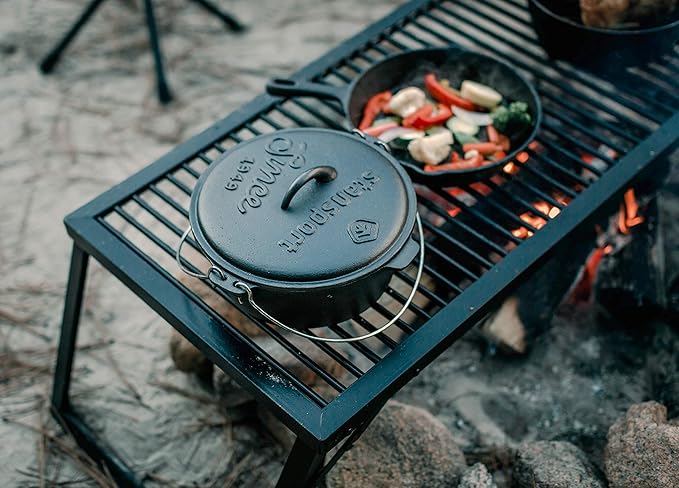 Stansport Powder Coated Steel Portable Camp Grill