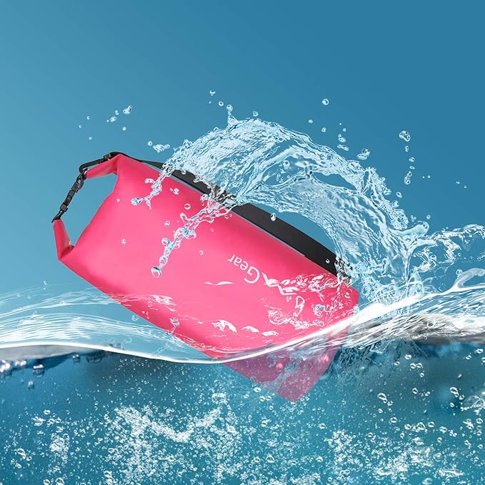 OMGear Waterproof Dry Bag Backpack Phone Pouch 40L/30L/20L/10L/5L Floating Dry Sack for Kayaking Boating Outdoors Activities