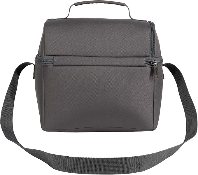 Carhartt Camping Cooler, Worksite Lunchbox, Soft Shell Cooler for Construction Sites, Work and Everyday Use Cooler, Gray