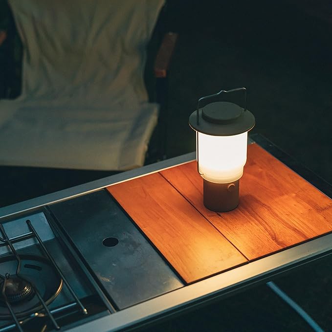 Snow Peak ES-080-KH Lantern Lamp Battery Operated Outdoor Camping