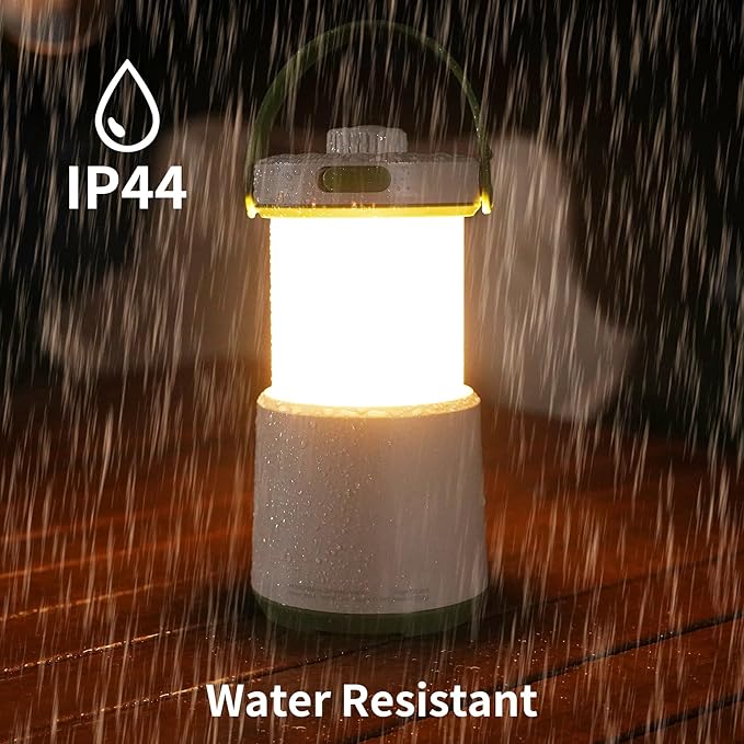 4PK LED Camping Lantern Rechargeable, 800LM, 230Hours Runtime, 5 Modes Camping Light with Red Light, IPX4 Waterproof Lantern Flashlight for Hurricane,Emergency,Power Outages,Home,Hiking