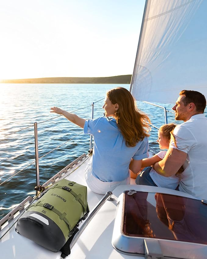 IDRYBAG Waterproof Backpack for Travel, Kayaking, Boating, Swimming, Floating Paddle Boarding - Submersible Dry Bag 35L/55L/85L