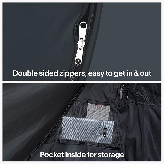 Eighteentek Bed Canopy Office Bed Tents Dream Tents Privacy Space Office Sleeping Tents Indoor One Person Lay Down NOT Sitting Pop Up Portable Frame Curtains Breathable Cottage Grey 79" Lx28 Wx28 H