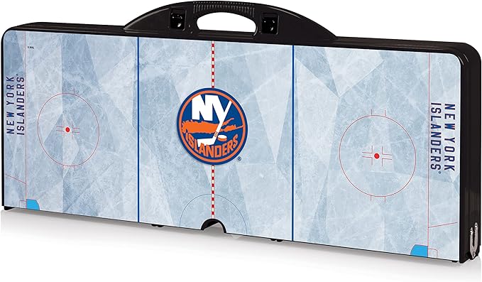 PICNIC TIME NHL Unisex-Adult NHL Picnic Table Portable Folding Table with Seats