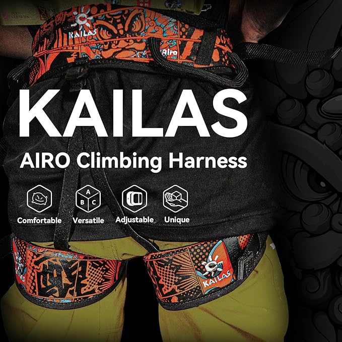 KAILAS Climbing Harness Men Rock Climbing Harness Women Tree Climbing Rappelling Harness Mountaineering Harness Safety