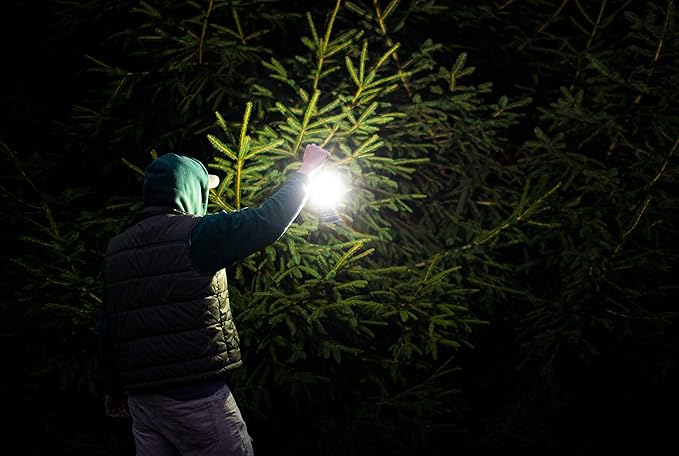 G & F Products 2 Pack 360 LED Lanterns flashlights Emergency Lights with Magnet Base for Super Bright, Long-Lasting Run-time, Battery Powered Outdoor LED Lantern, 200 Lumens