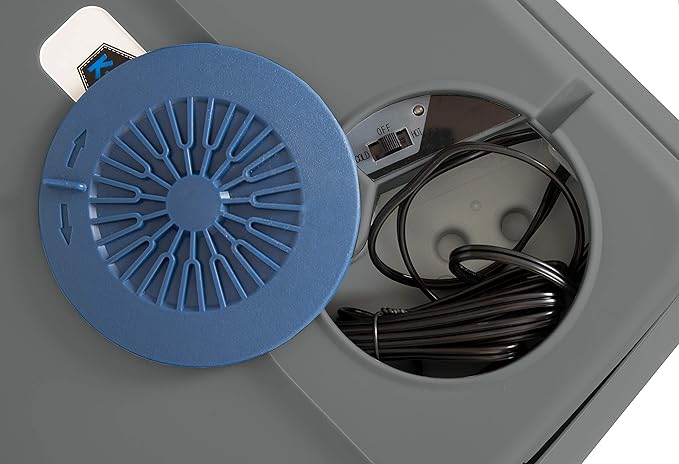 Electric cooleK-Box Electric Cooler and Warmer for Car and Home - 34 Quart (32 Liter) - Dual 110V AC House and 12V DC Vehicle Plugs