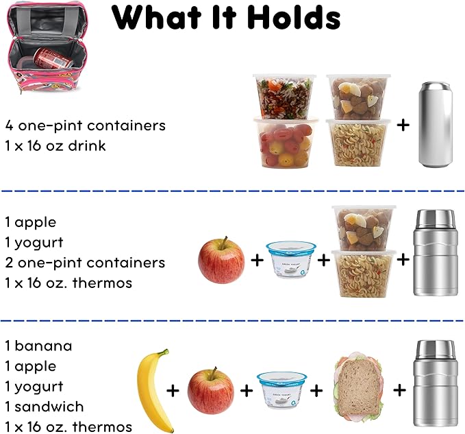 J World Corey Kids Lunch Bag. Insulated Lunch-Box for Boys Girls, Basketbally