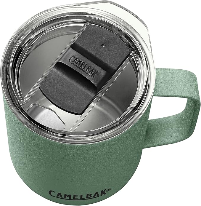 CamelBak Horizon Camp Mug Insulated Stainless Steel Moss, 12oz