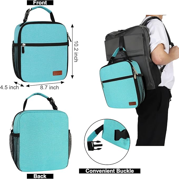 Lunch Box for Men & Women Durable Lunch Bag for Adults Reusable Small Lunchbox Light