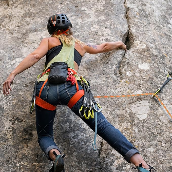 1/2inch Arborist Rope Tree Climbing Rope 48 Strand（100ft） Polyester Bull Rope for Swing Pulling Outdoor Marine