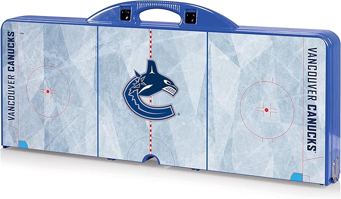 PICNIC TIME NHL Unisex-Adult NHL Picnic Table Portable Folding Table with Seats