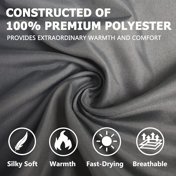 Frelaxy Sleeping Bag Liner, XL Travel Sheet & Camping Sheet for Backpacking, Hotel, Hostels & Traveling, Comfy & Easy Care, Full-Length Zipper/No Zipper