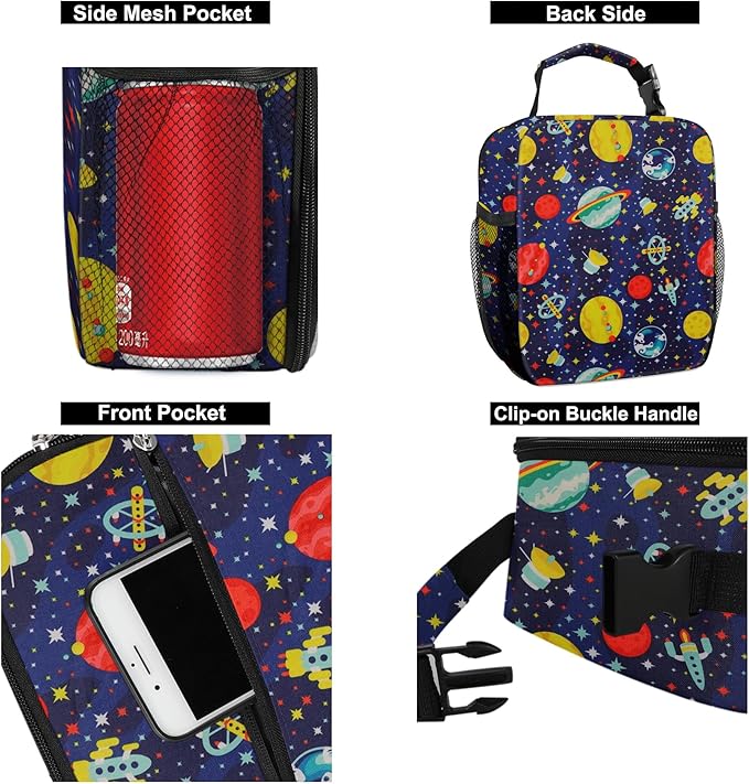 Lunch Box for Men & Women Durable Lunch Bag for Adults Reusable Small Lunchbox Space