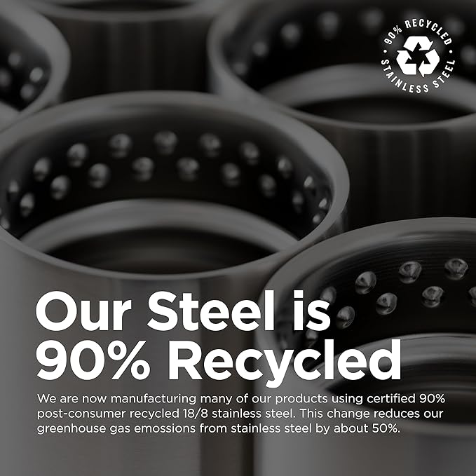 Klean Kanteen Rise Tumbler - Insulated Stainless Steel Tumbler w/Flip Lid, 16 oz, Stellar