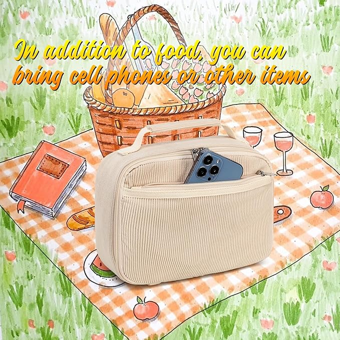 CAMTOP Lunch Box Kids Insulated Lunch Bag Small Cooler Thermal Meal Thermal lunchbox for Girls Boys School Picnics