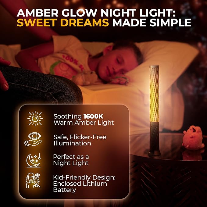 LED Candle Light, Cordless Table Lamps, Bedside Lamps w/2 Modes, Rechargeable Candlestick, Modern Table Lamp w/2600 mAh Battery, nightstand lamp, Bedroom lamp