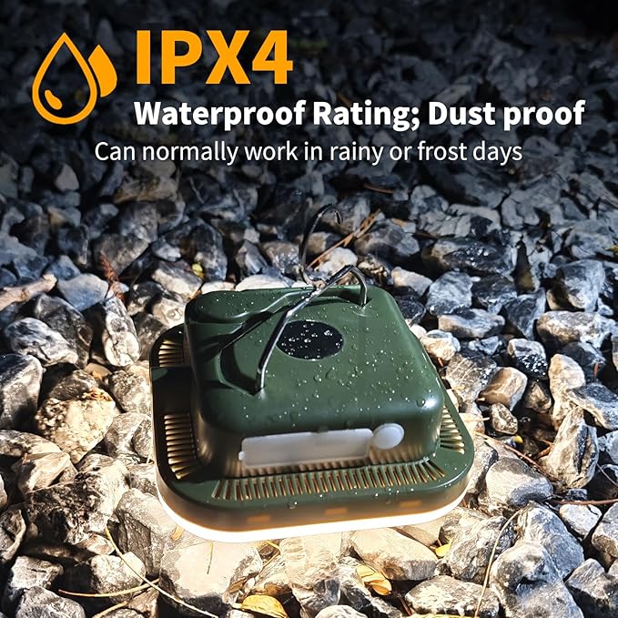 Camping Lights, Rechargeable LED Camping Lanterns, Magnetic Dimmable Lanterns for Power Outages, Camping Essentials Light for Tent, Outdoor, Hiking, Camp or Emergency