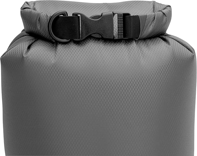Wise Owl Outfitters Waterproof Dry Bag - Fully Submersible 1pk or 3pk Ultra Lightweight Airtight Waterproof Bags - 5L, 10L and 20L Sizes - Diamond Ripstop Roll Top Drybags