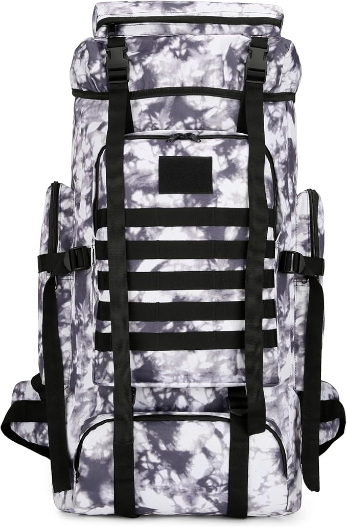 Hiking Backpack for Men 70L/100L Camping Backpack Military Rucksack Molle 3 Days Assault Pack for Climbing