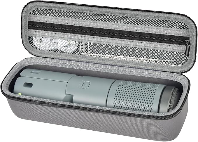 Boobowl Case Compatible with BYSOU/for AsFrost/for SupeDesk/ for Outask Camping Light Telescopic and Collapsible Night Mobile Lighting Battery, Outdoor Camping Lantern Bag (Box Only) (Grey)