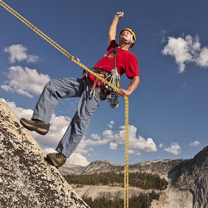 Arborist Rope Climbing Rope(1/2in x 150ft) 48 Strands Tree Rope for Climbing Tree Swing Pulling Sailing