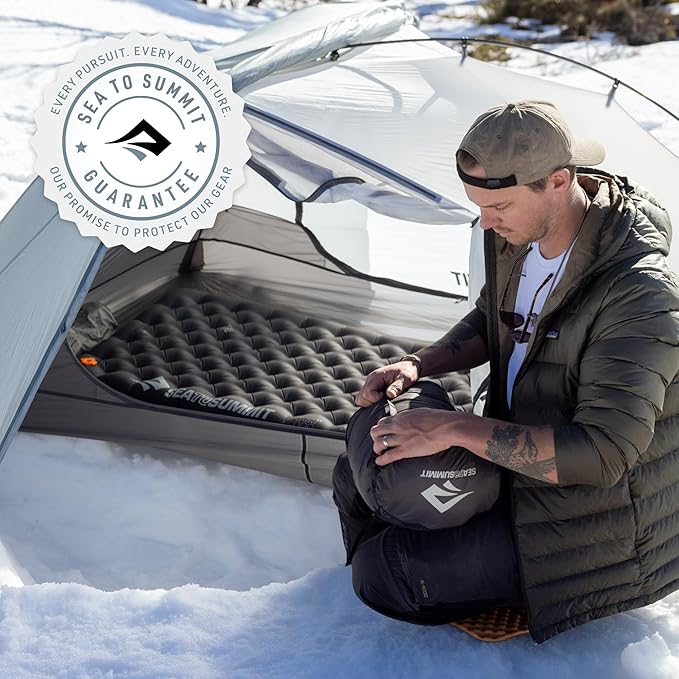 Sea to Summit Ether Light XR Pro Insulated Sleeping Pad, Tapered - Regular (72 x 21.5 x 4 inches)