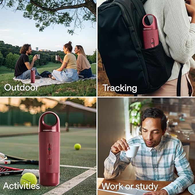 Portable Espresso Maker for Travel - Coffee Maker 5 Cup with Cold Water, 150 Cup with Preheated Water - Expresso Coffee Machine for Grounds, DG & NS Capsule - Automatic Espresso Machine, Type-C Charge