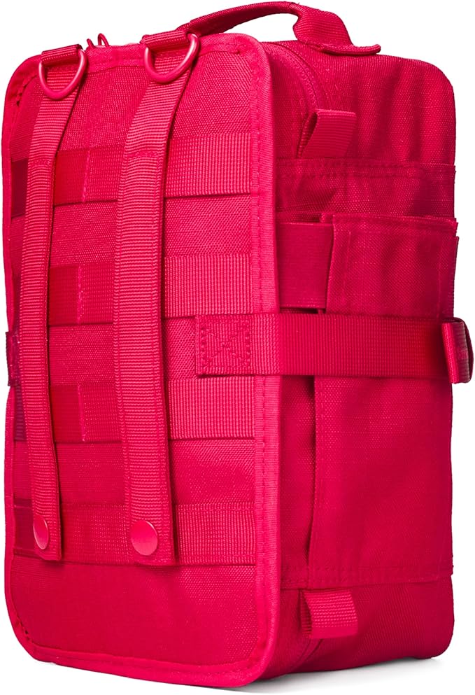 Large First Aid Kit for Car, Travel & Home - Emergency Kit for Hiking, Camping, Backpacking and Outdoors - Includes Zip Stitch Wound Closure Strips - FSA HSA Approved